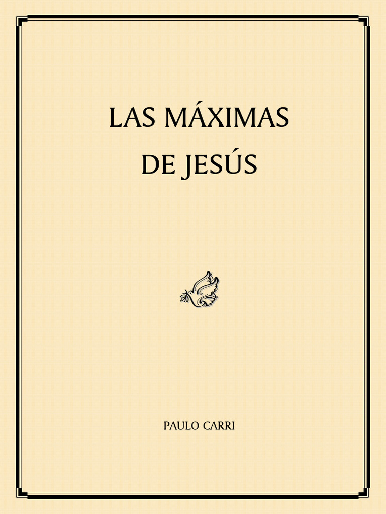 Las Maximas de Jesus | PDF