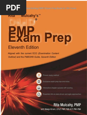 PMP Exam Prep 2023 11th Edition Rita Mulcahy PMP With Margo Kirwin
