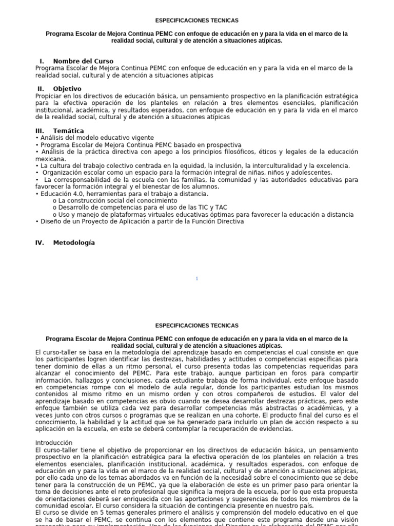 4 programa escolar de mejora continua pdf