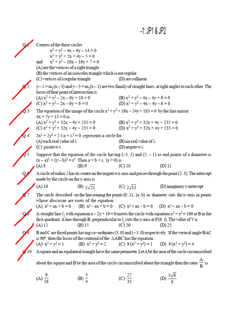 Circles 1 | PDF