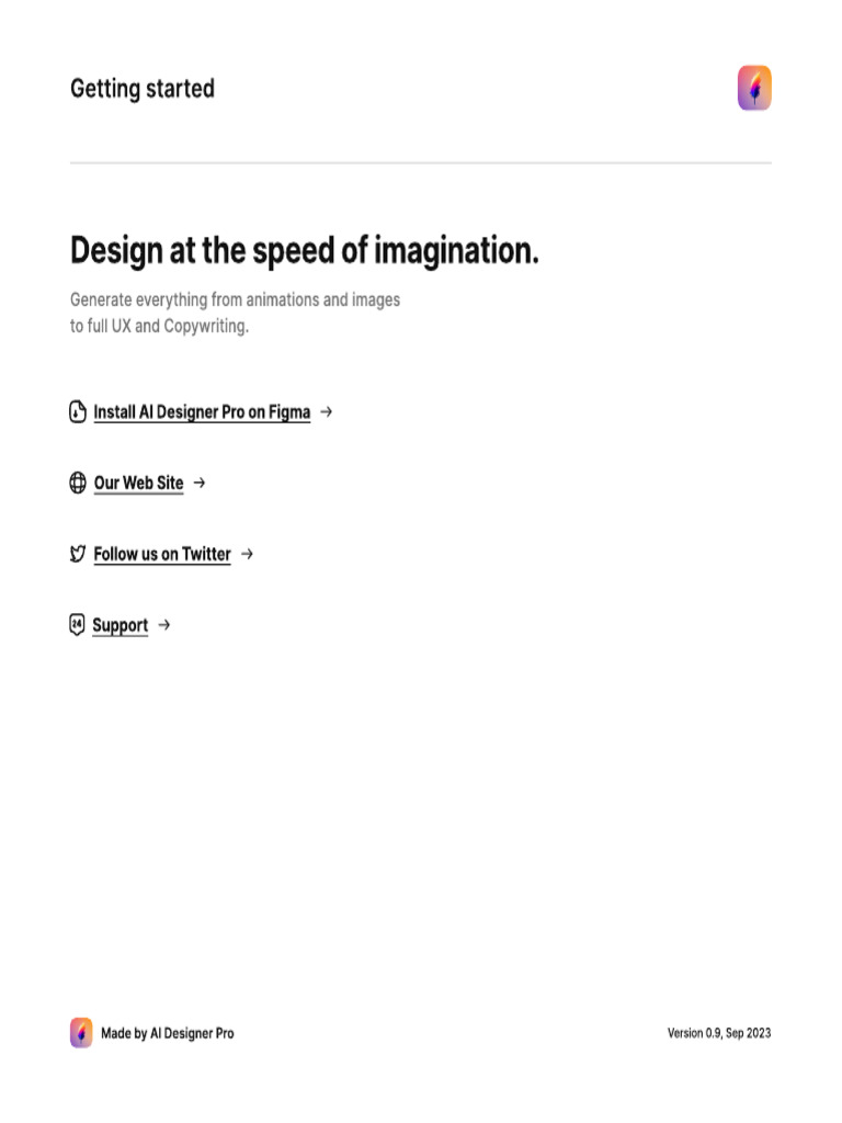 AI Designer Pro Playground (Community) | PDF