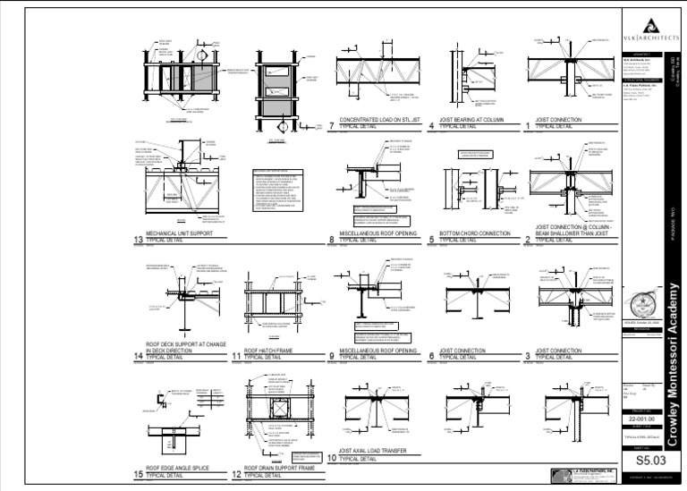 S5.03 - Typical Steel Details | PDF