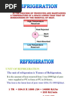 Refrigeration Ppt