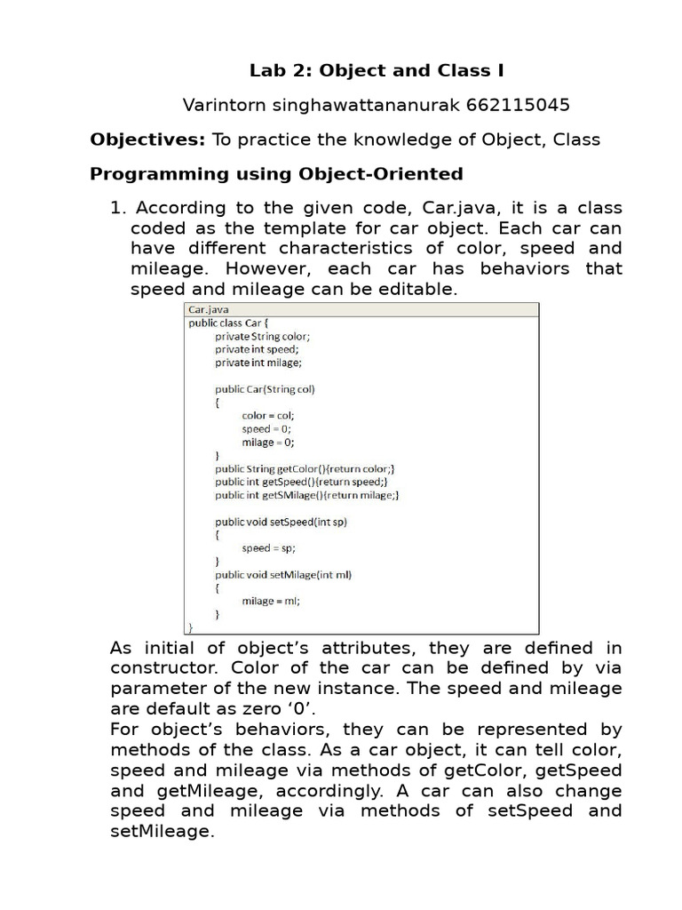 Lab 02 Lab Sheet-1 Done | PDF | Method (Computer Programming) | Art