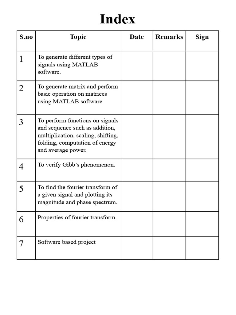 Signal Systems File | PDF