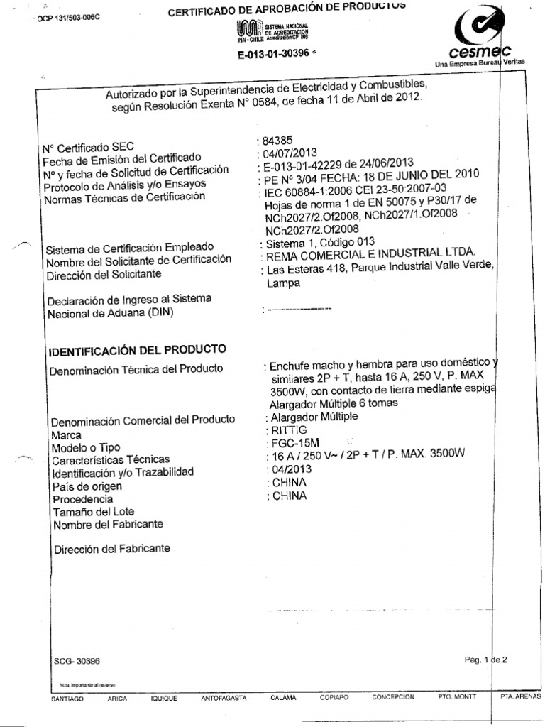 Certificado 1 1 | PDF