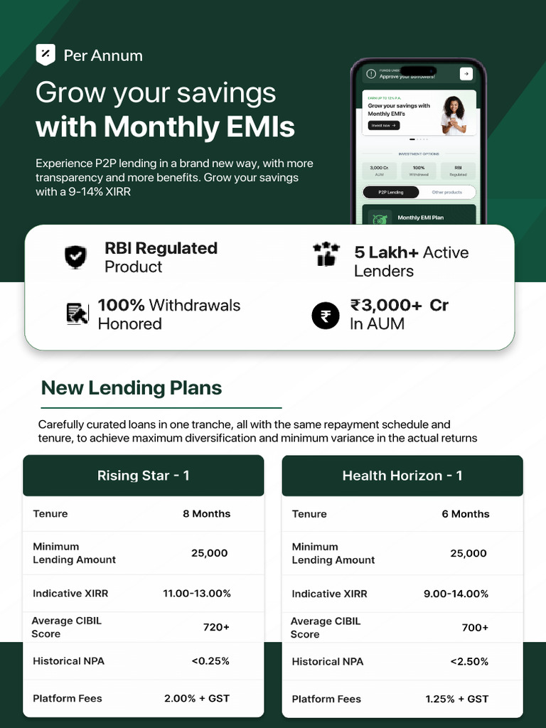 Per Annum New Plans | PDF