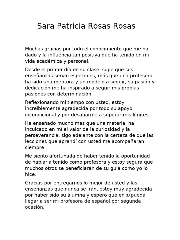 Sara | PDF