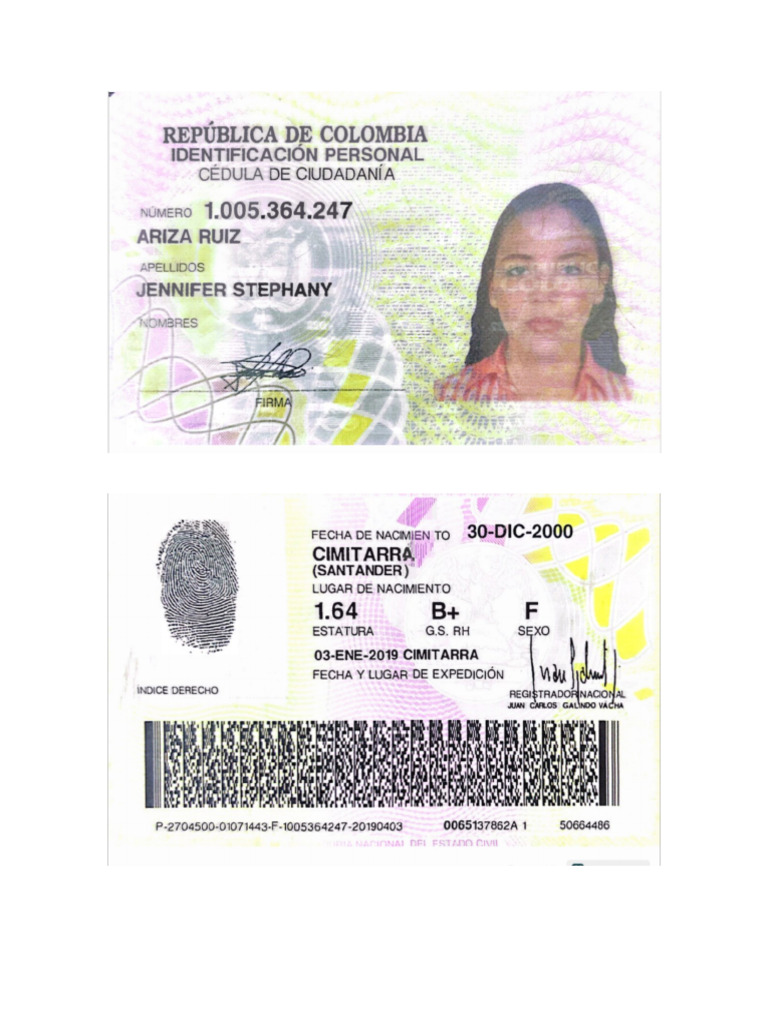 CEDULA | PDF
