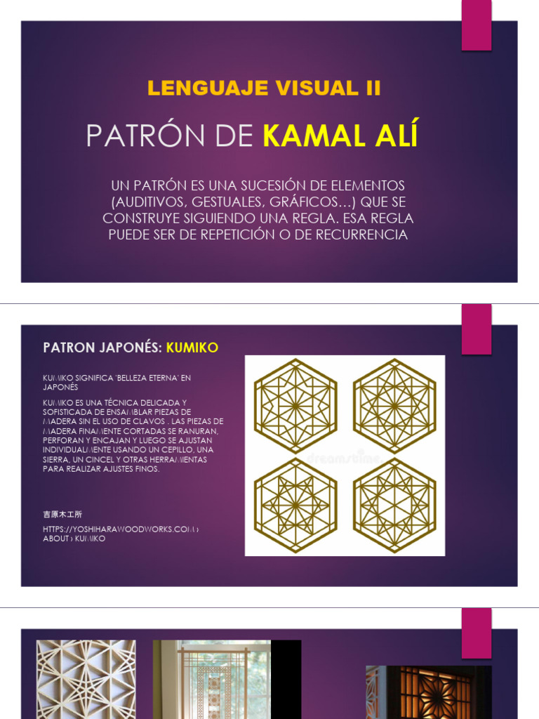 Patrón de Kamal Alí | PDF