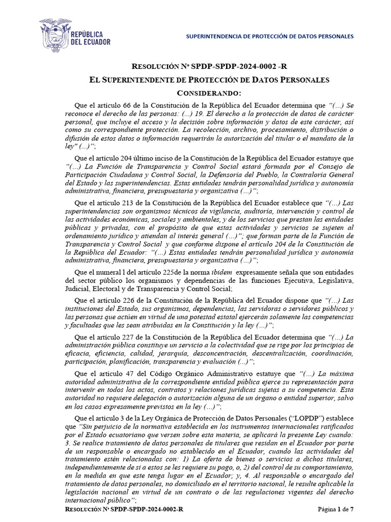 Gu A T Cnica para El Registro de Apoderados Especiales 1726064298 | PDF