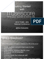 Getting Started With MuseScore