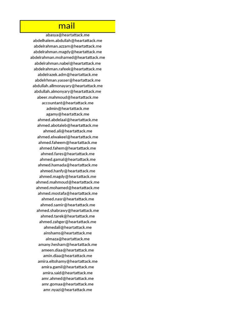 Mail | PDF