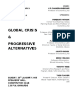 Symposium - Global Crisis and Progressive Alternatives