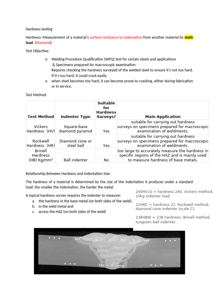 Hardness testing pdf