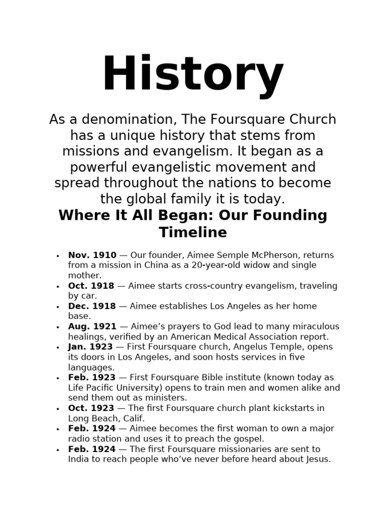 History | PDF