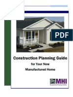 Construction Planning Guide: For Your New Manufactured Home