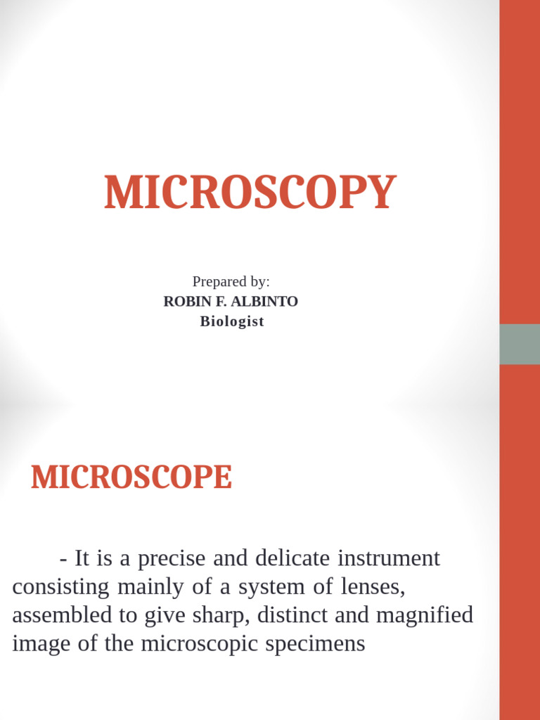 Microscope | PDF