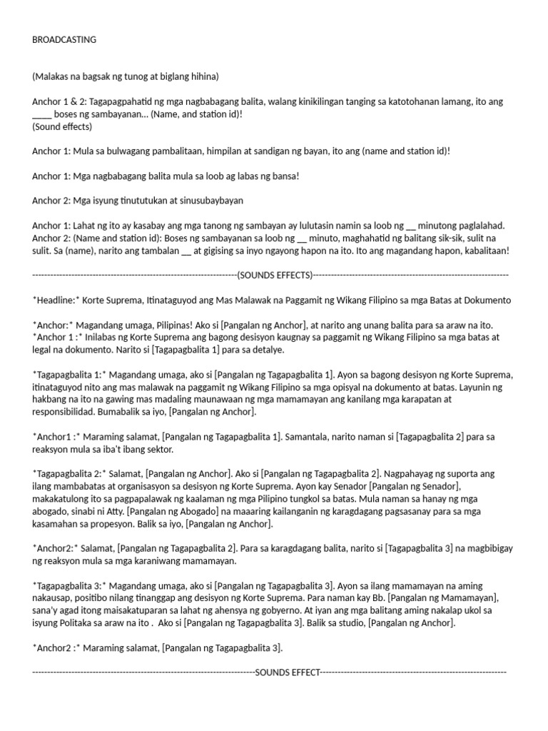 BROADCASTING | PDF