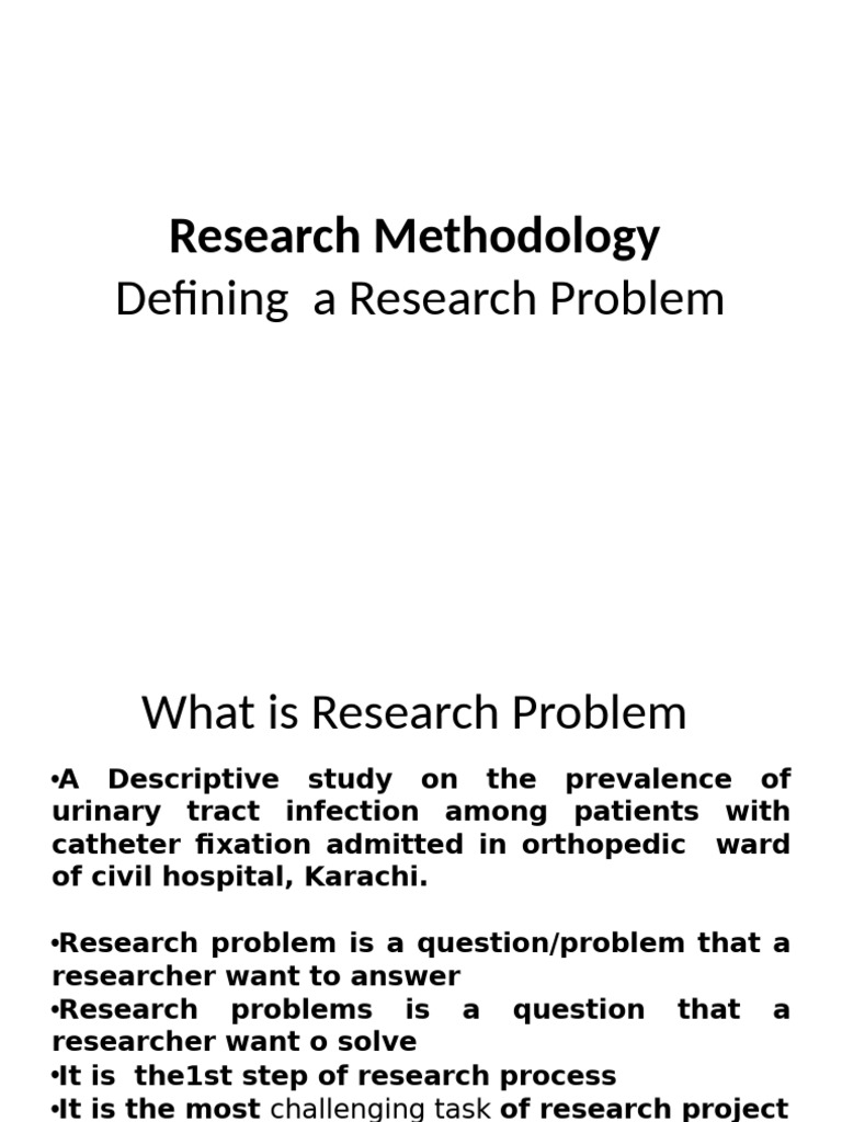 Research Methodology | PDF | Methodology | Experience