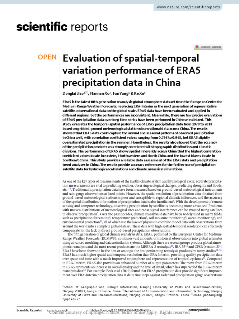 PEN Evaluation of Spatial Temporal Variation | PDF | Sains & Matematika