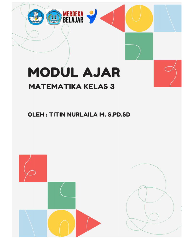Modul Ajar Matematika Kelas 3 | PDF