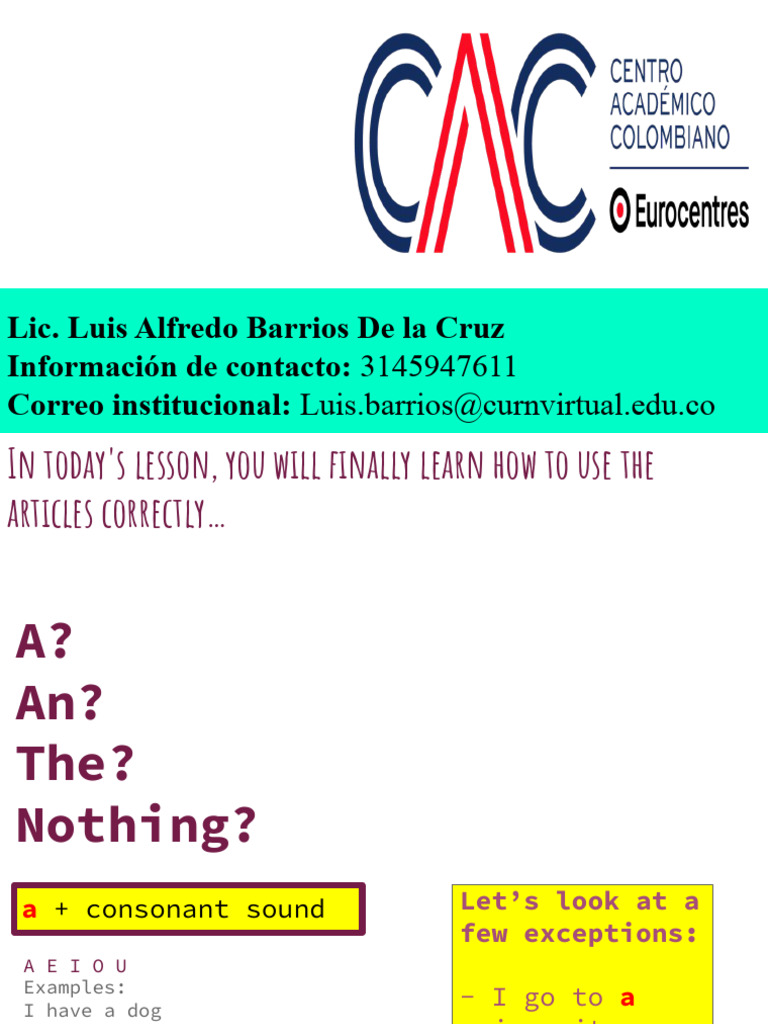 Articles A An And The Pdf