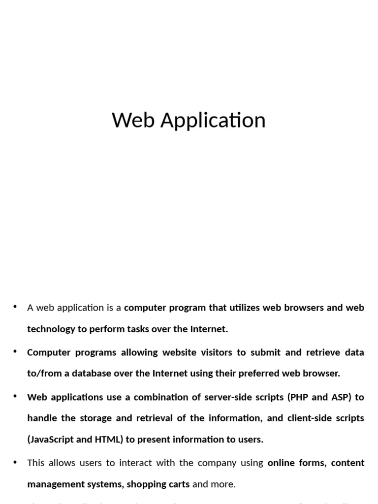 1.web Application-Architecture | PDF