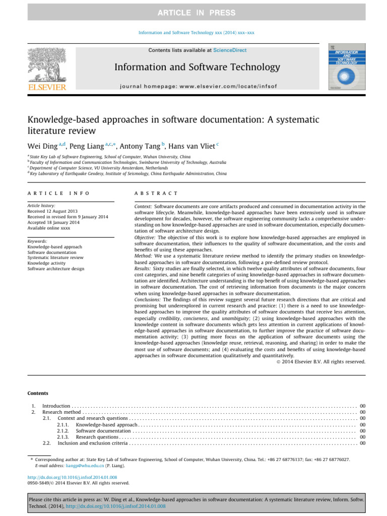 Knowledge Based Approaches in Software D | PDF