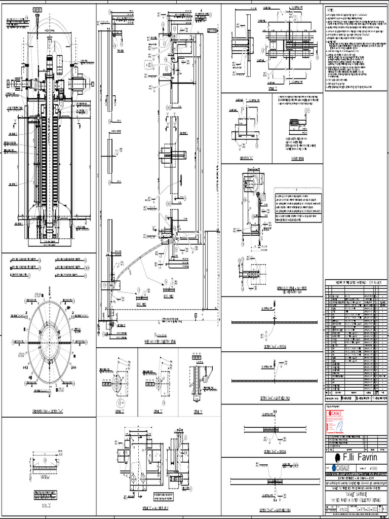 1st Bed Inner and Outer Collectors Details-C-978!22!002-Rev03 Native | PDF