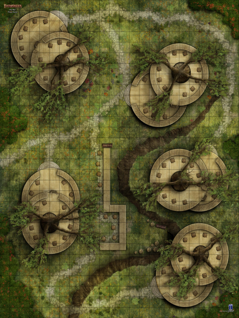 Pathfinder Flip-Mat: Planar Tavern