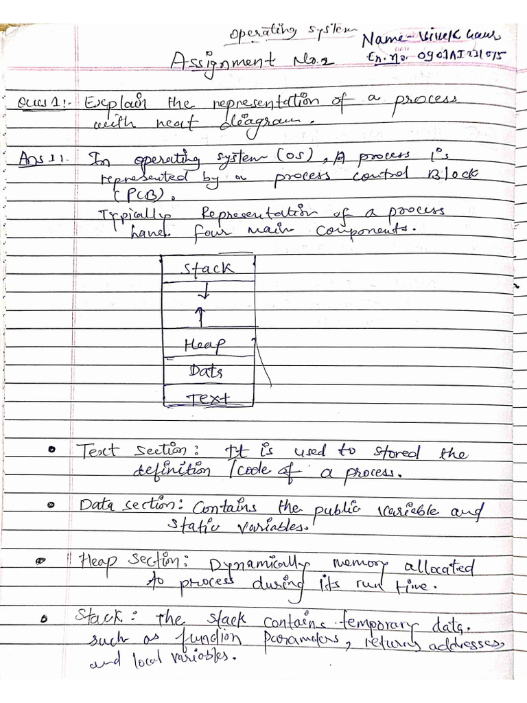 Assignment No. 2 Operating - System | PDF