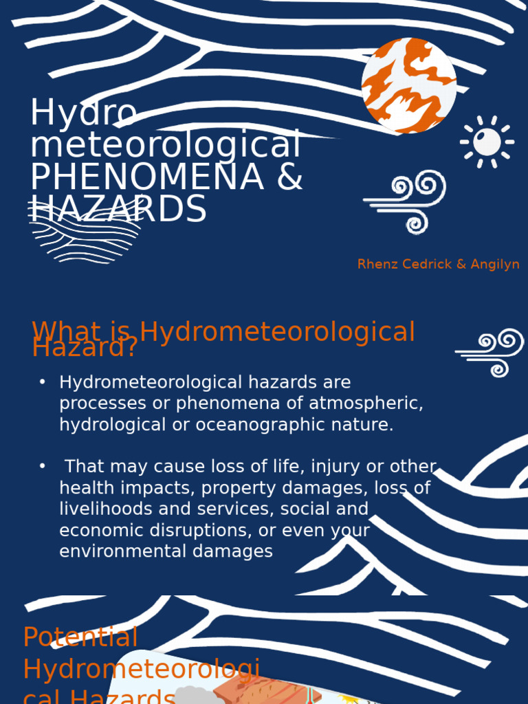 Hydrometeorological Hazards Overview | PDF | Thunderstorm | Science ...
