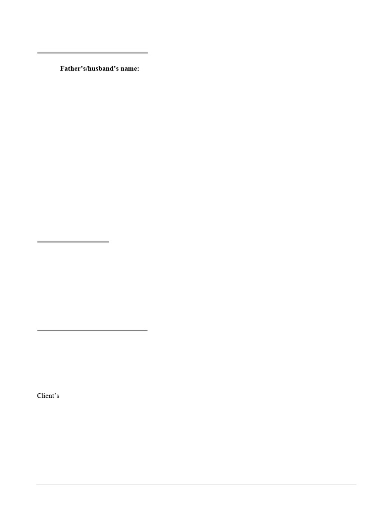 Case Record Form - 100717 | PDF