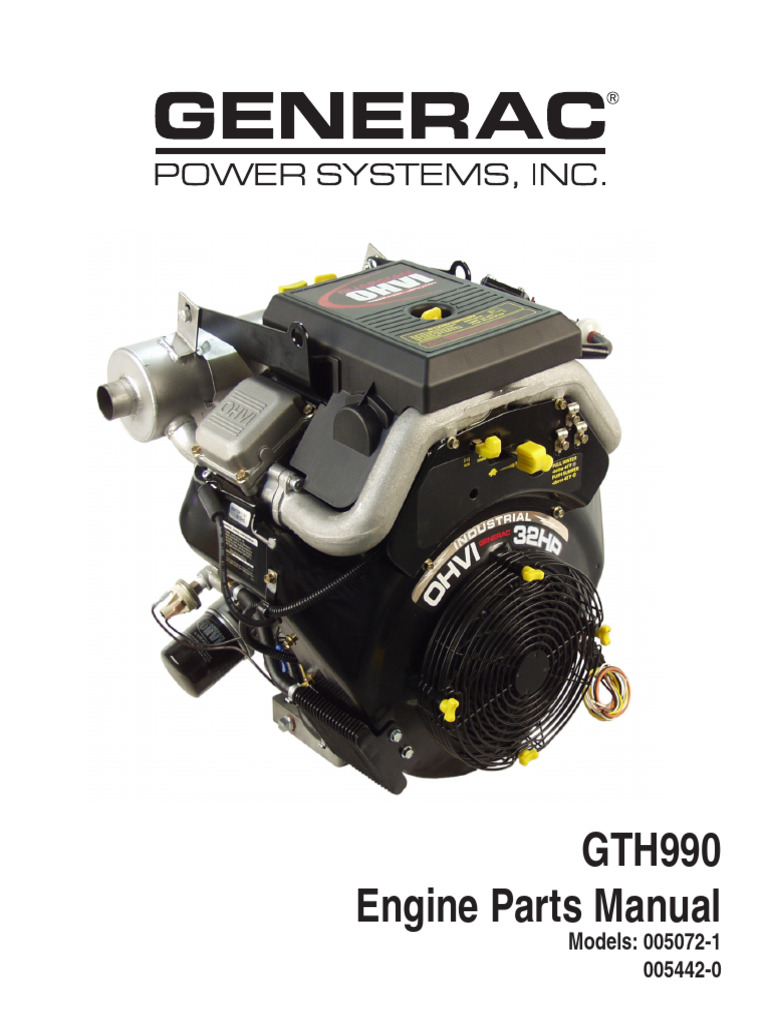 Generac Manual 990 | PDF