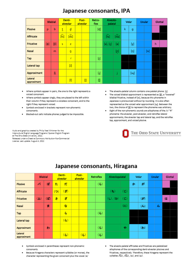 Japanese IPA | PDF