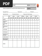 Monthly Smoke Detector Inspection Checklist | PDF | Equipment | Gases