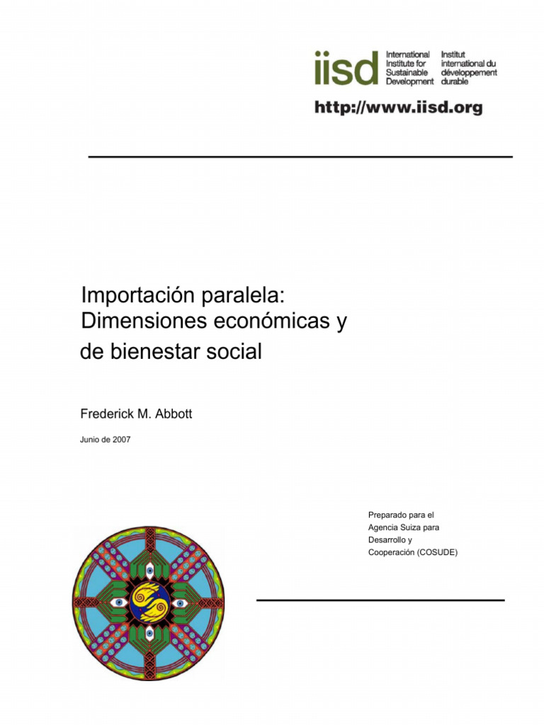 Importación Paralela: Impacto Económico | PDF
