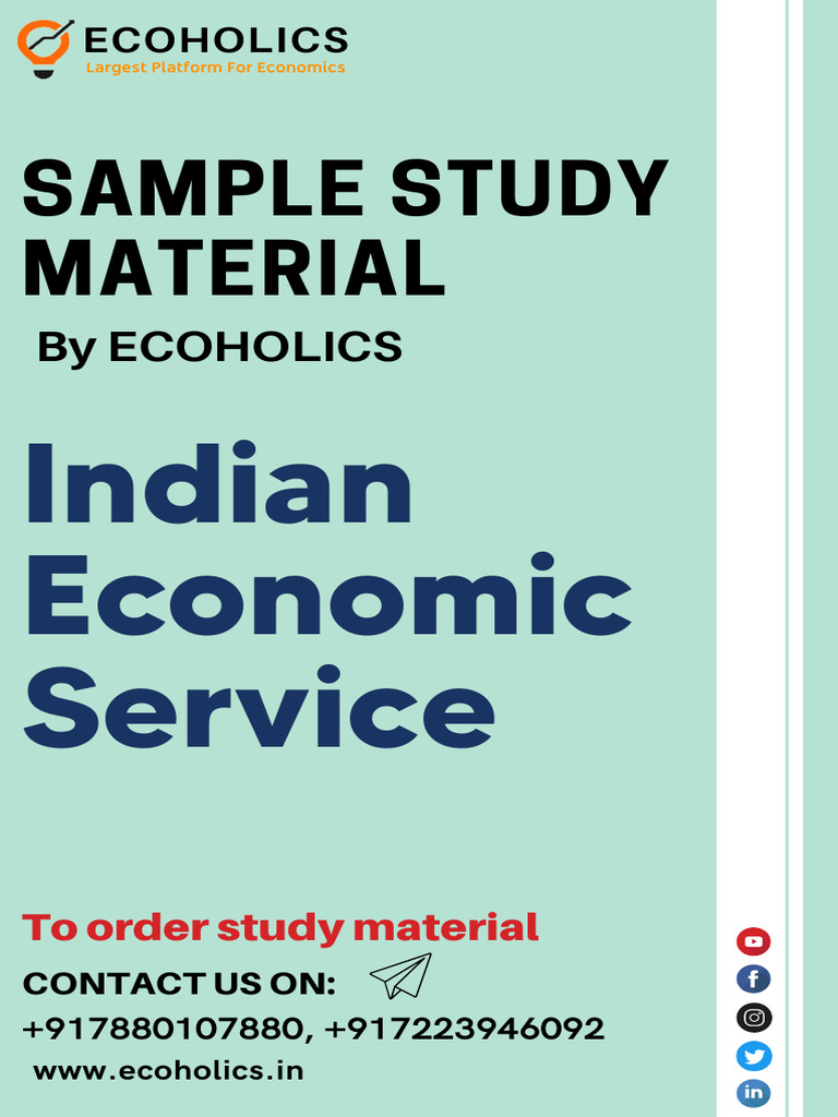Ies Sample Study Material - 7a65a585 001e 403d 9742 33a24fbe2d79 | PDF