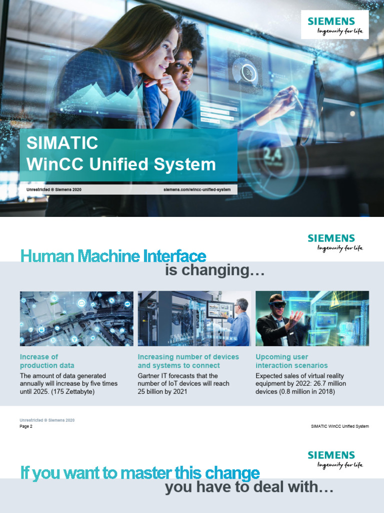 Simatic Wincc Unified | PDF