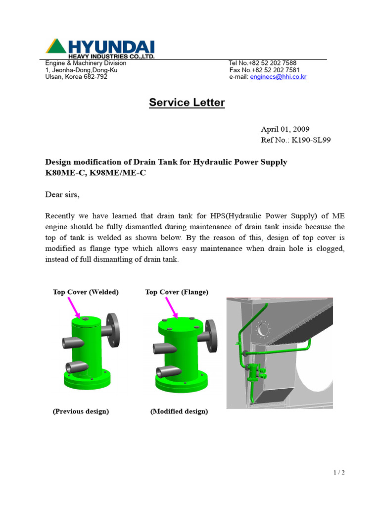 14 - Service Letter | PDF