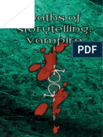 Vampire The Masquerade - Paths of Storytelling