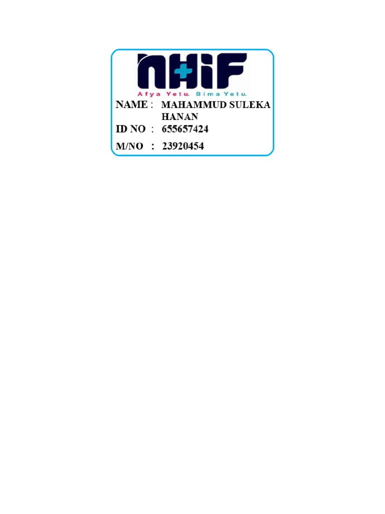 Hanan Nhif | PDF