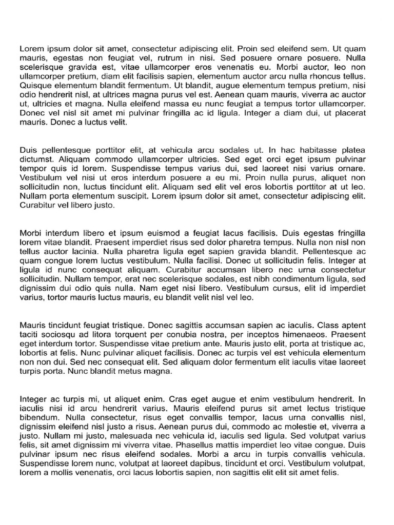 Lorem Ipsum | PDF