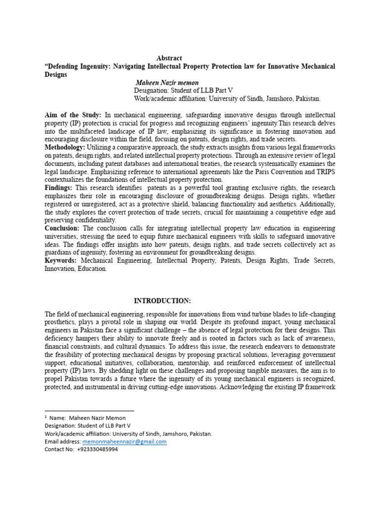 TechXchange-2024 Paper 57 | PDF | Intellectual Property | Patent