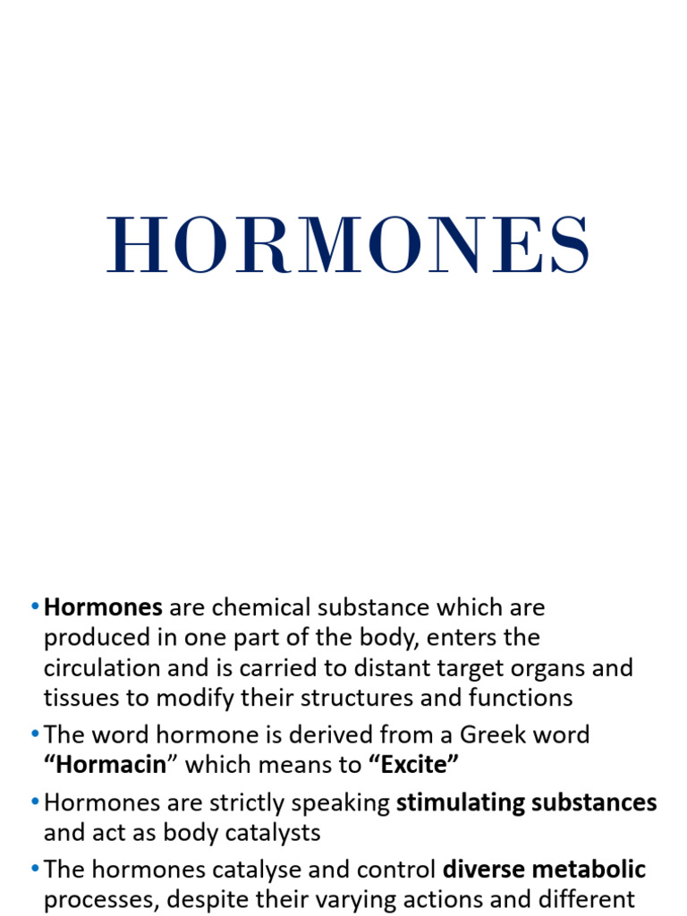 Hormones | PDF