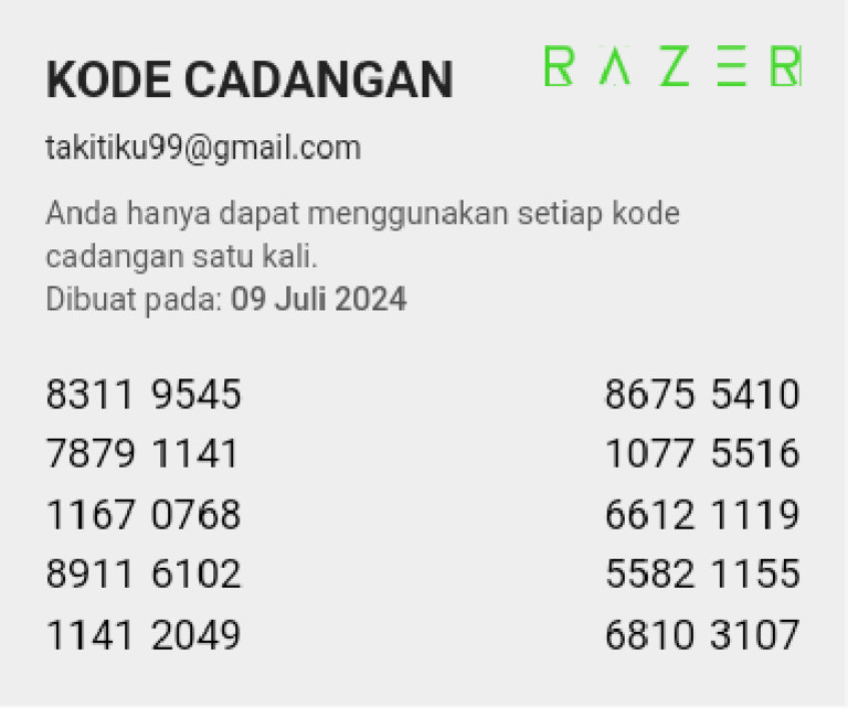 Razer Id Codes 1720512350173 | PDF