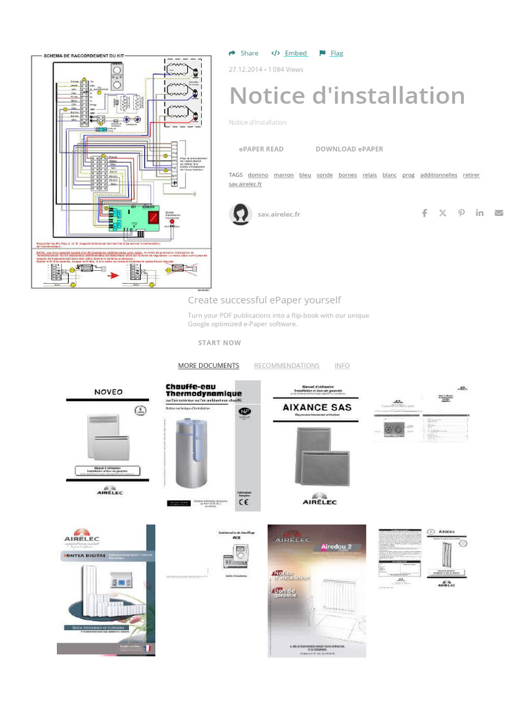 Notice D'installation | PDF