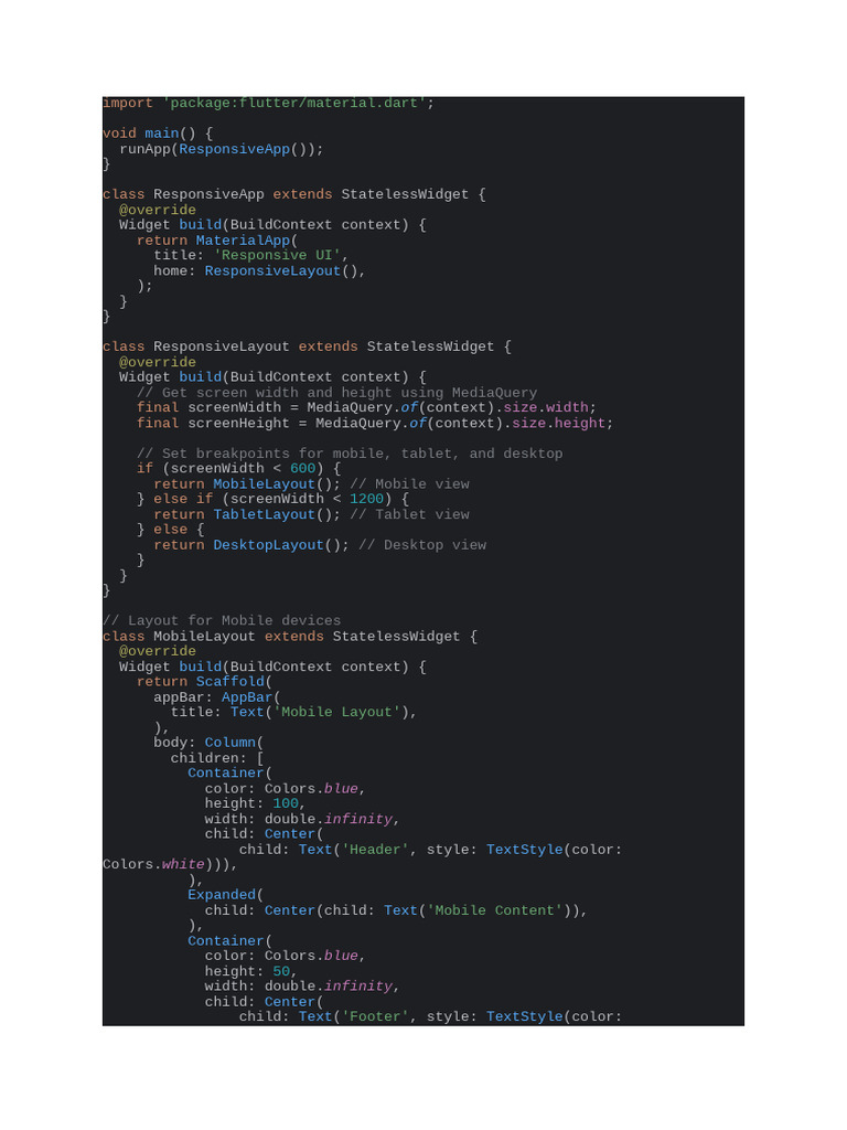 3a Ui Flutter | PDF