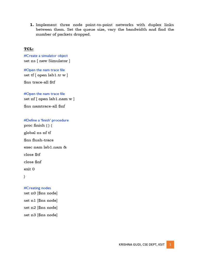Exp 1 1 | PDF | Data Transmission | Computing